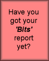 Have you got your 'Bits' report? Have you got your 'Bits' report?